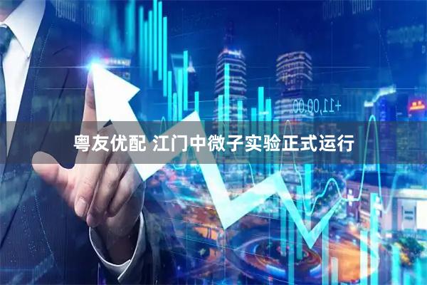 粤友优配 江门中微子实验正式运行