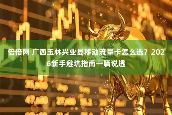 倍倍网 广西玉林兴业县移动流量卡怎么选？2026新手避坑指南一篇说透